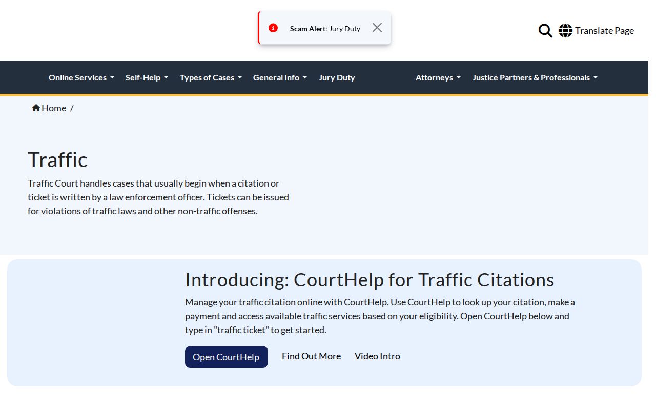 Iberia Parish traffic court records Louisiana traffic lookup and payment workflow